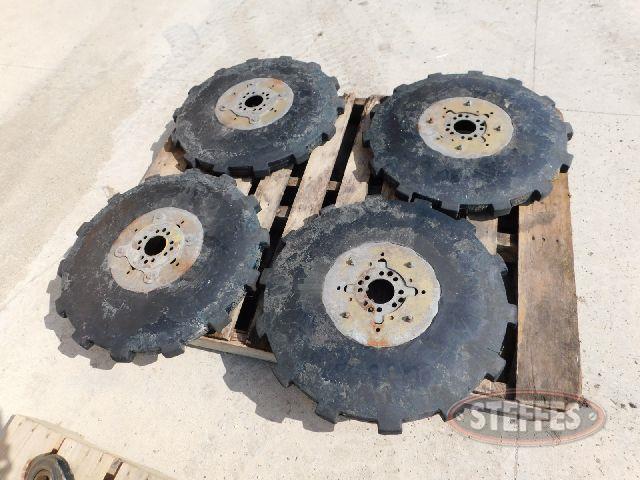 Set of (4) ATV ditching wheels,